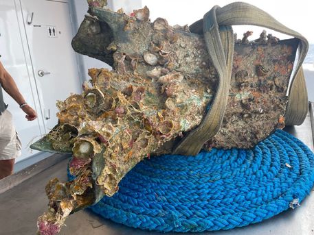 Archeologia, nelle acque delle Egadi trovati altri due rostri