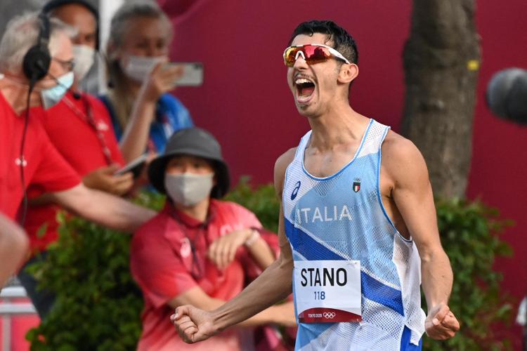 Tokyo 2020, Massimo Stano vince l’oro nella 20 chilometri di marcia