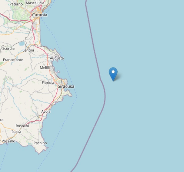 Terremoto al largo della costa siracusana, è il secondo in otto giorni