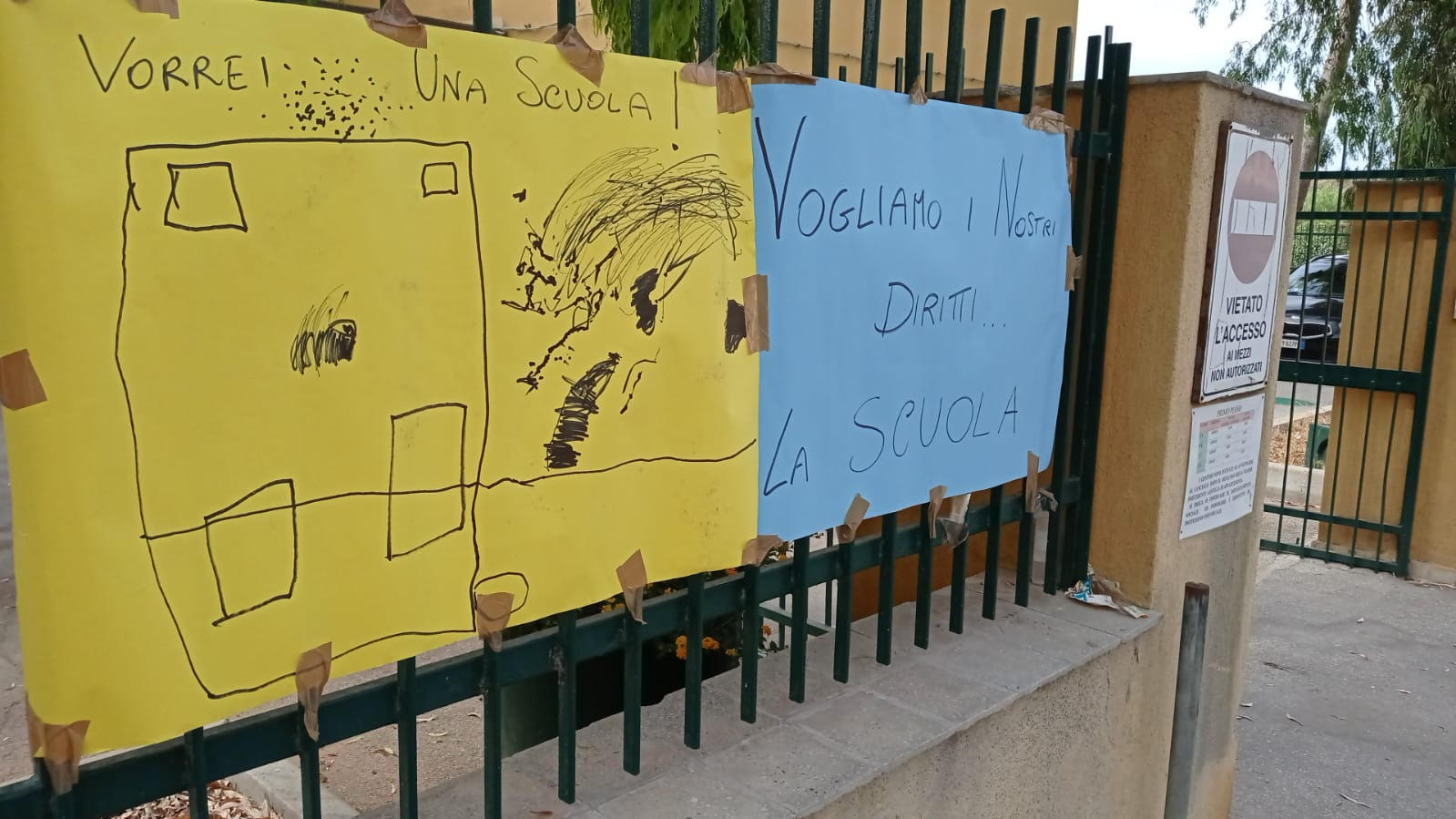 Marsala, il “Sirtori” non è agibile, oltre 200 alunni senza scuola