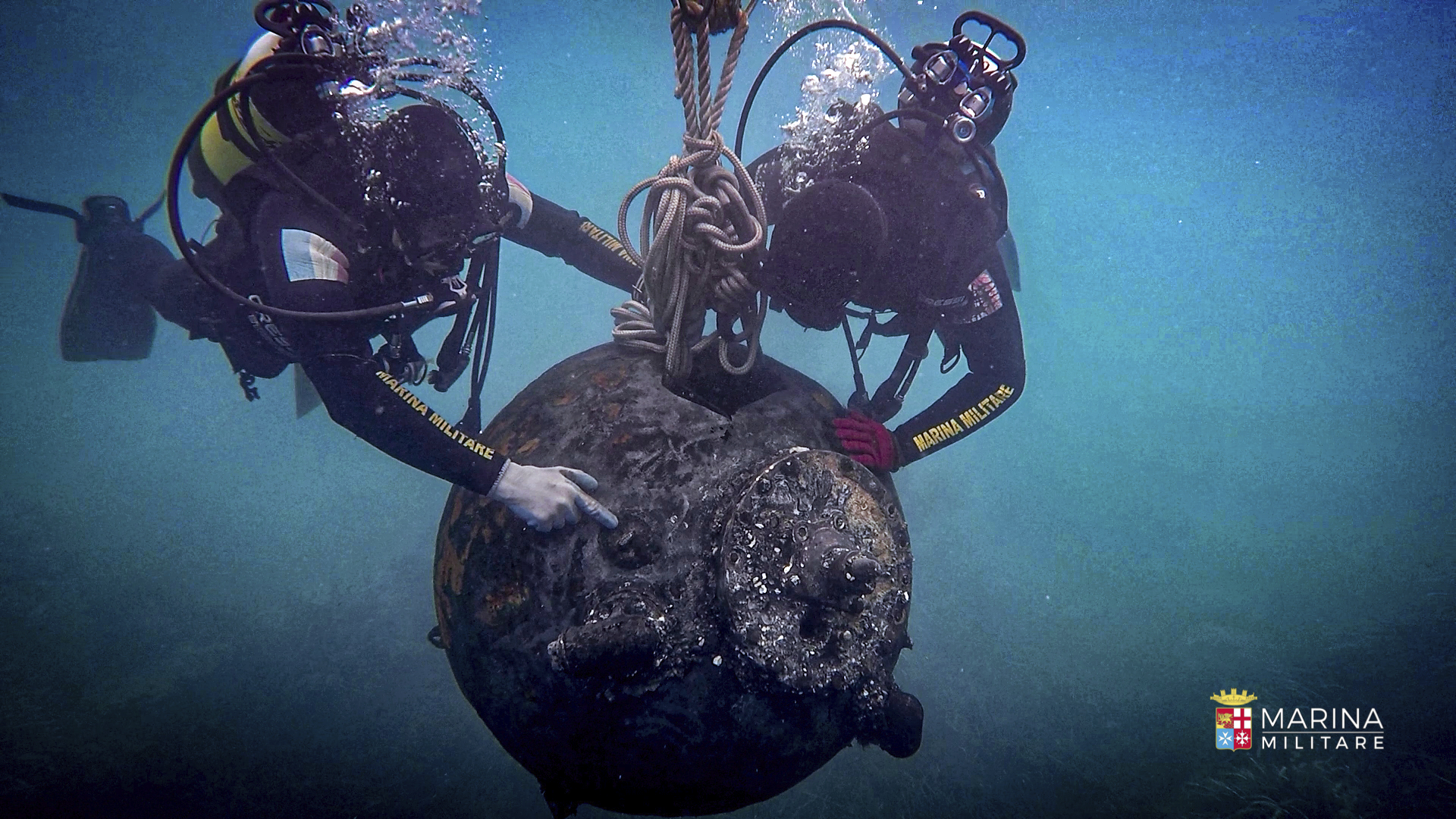 Ribera, neutralizzato un ordigno bellico a Seccagrande