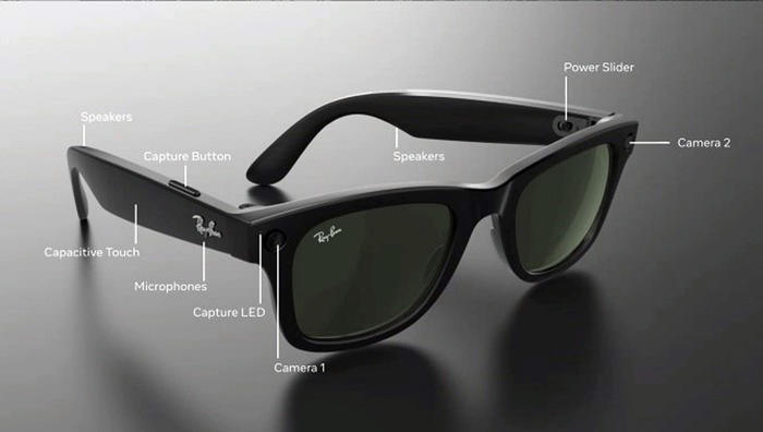 “Ray-Ban Stories”, ecco gli occhiali Facebook-Luxottica