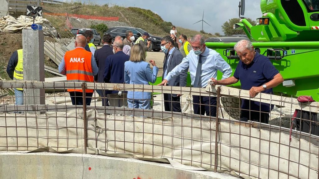 Statale Nord-Sud, passi avanti sotto gli occhi dell’assessore Falcone