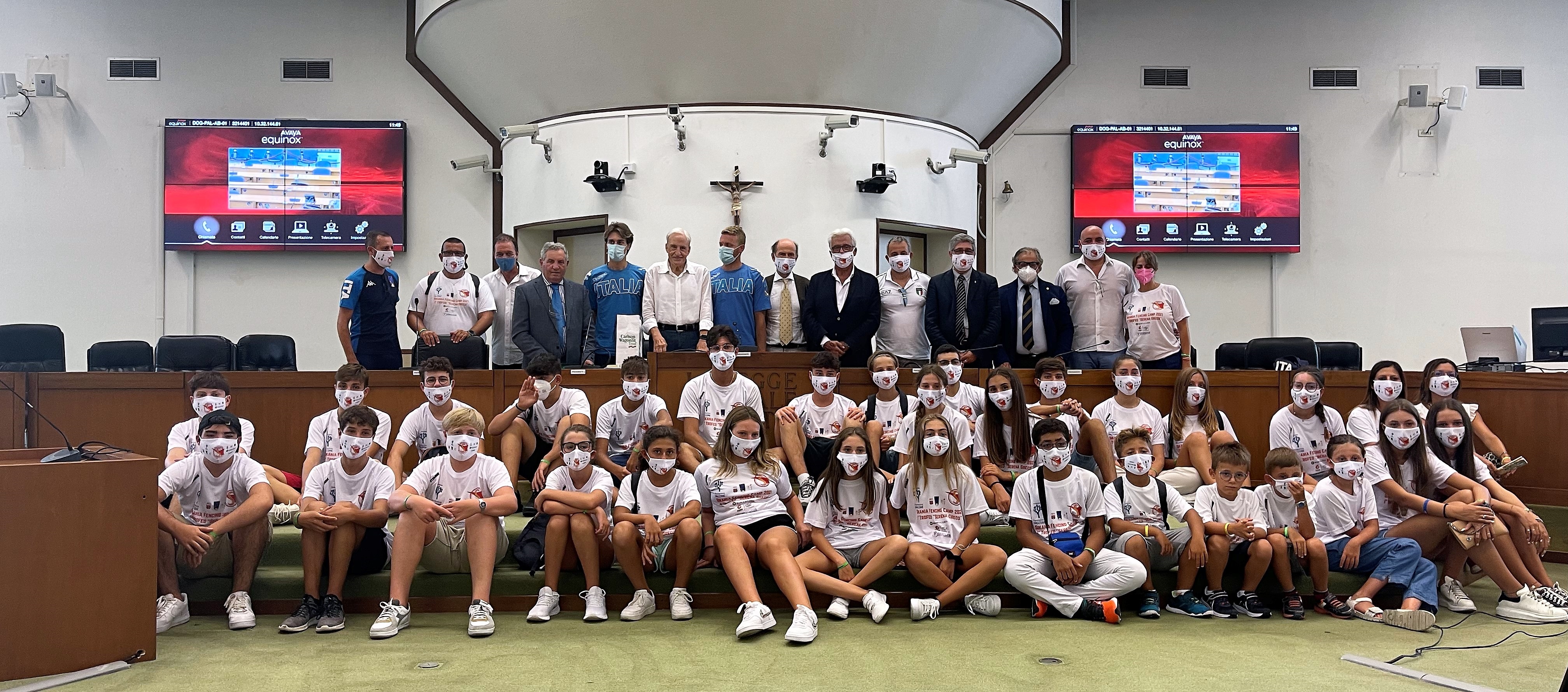 Palermo, la scherma abbraccia la Fondazione Falcone