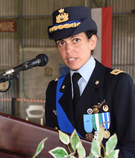 Donna al comando del Gruppo Caccia Aeronautica di Trapani, chi è