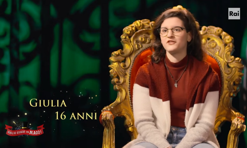 “Voglio essere un mago”, la trapanese Giulia Magialomini nel reality Rai 2