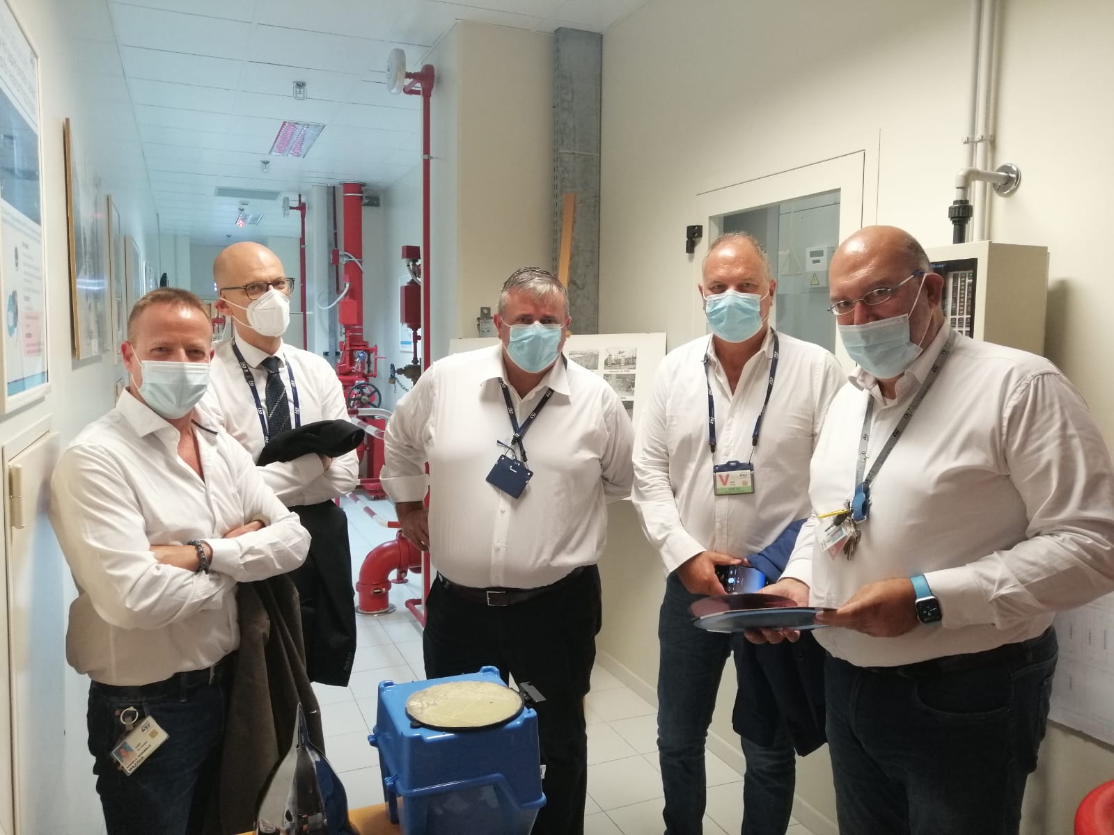 Ugl, il segretario Capone in visita alla STMicroelectronics di Catania