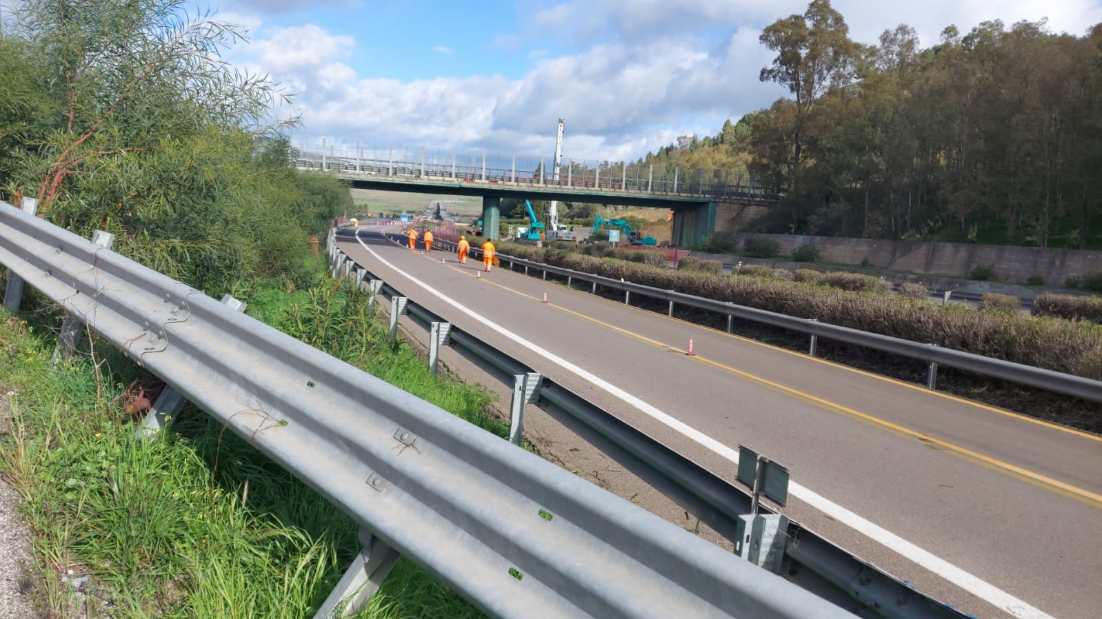 Demolizione viadotto Salso, riaperto svincolo Caltanissetta su A19