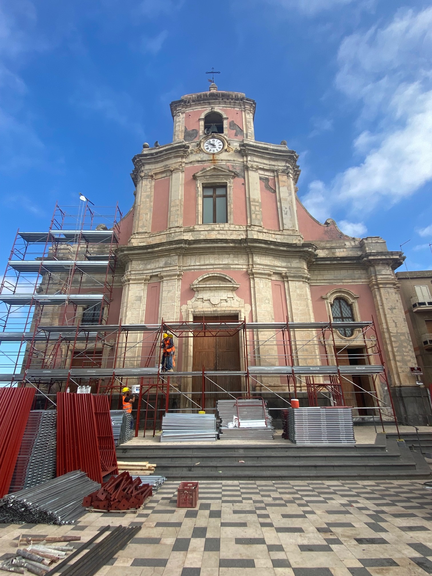 Iniziati i lavori di restauro del Duomo di Centuripe