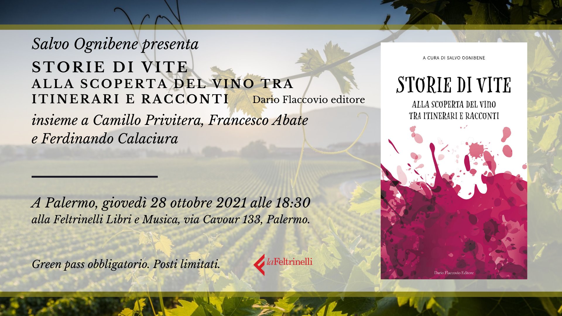 “Storie di vite: alla scoperta del vino tra itinerari e racconti”