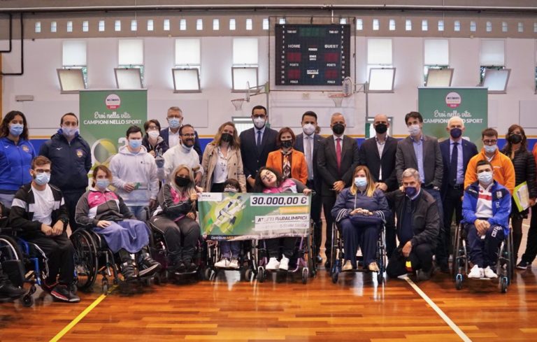 M5s consegna 60 borse di studio da 500 euro ad atleti disabili siciliani