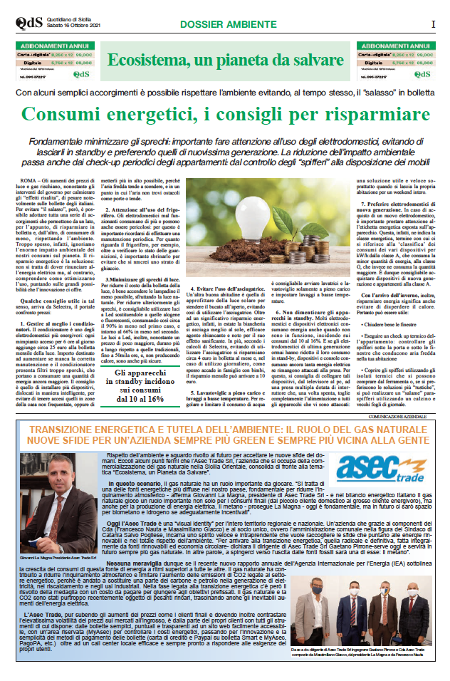 Un dossier per il rispetto e la tutela dell’ambiente