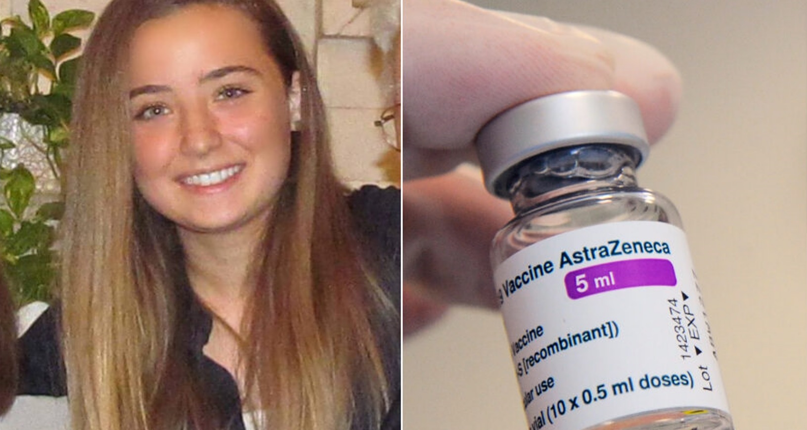 Morte Camilla Canepa, la perizia, “Uccisa dal vaccino Astrazeneca”
