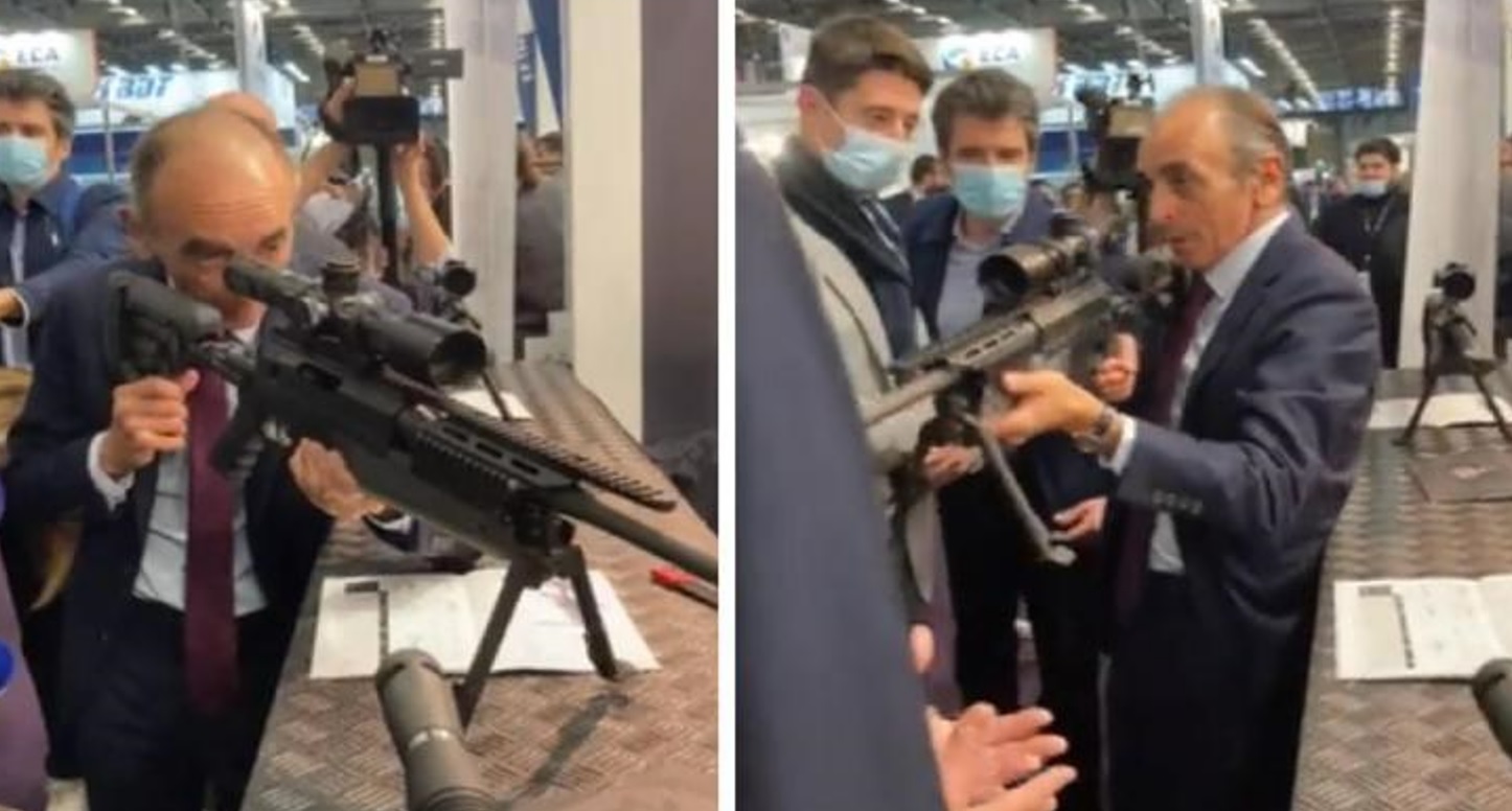 Francia, Zemmour punta fucile contro i giornalisti, è polemica