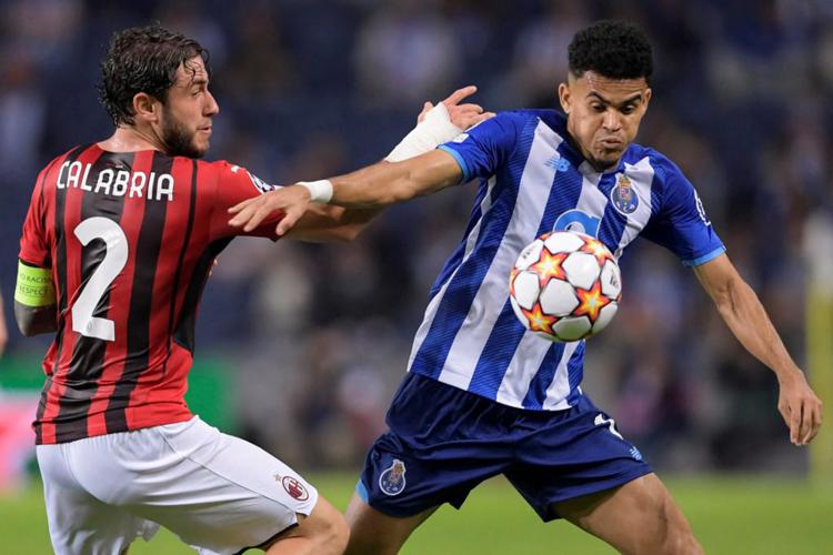 Champions, Porto-Milan 1-0 e rossoneri quasi fuori
