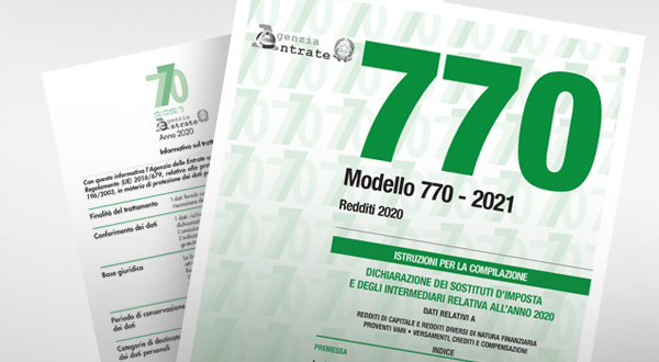 Modello 770/2021, le principali novità e quando presentarlo