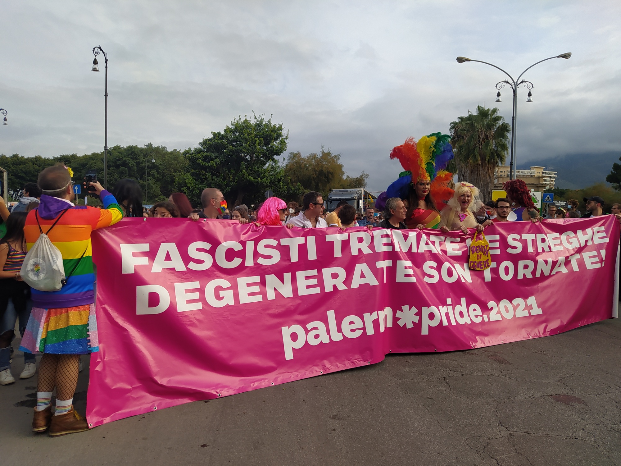 Palermo Pride 2021, festa amara pensando a Zan – VIDEO E FOTO