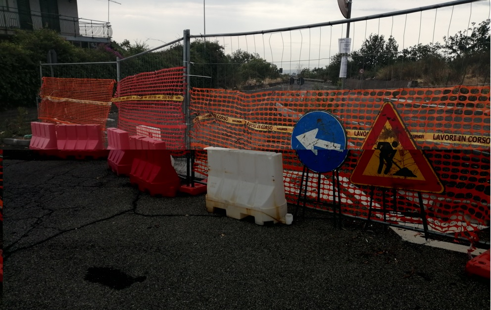 San Pietro Clarenza, la zona etnea “vittima” di cantieri e traffico