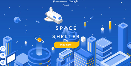 Space Shelter, il nuovo gioco di cybersicurezza di Google-Euroconsumers