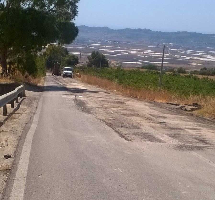 Al via lavori di manutenzione sulla Sp 12 Naro-Campobello