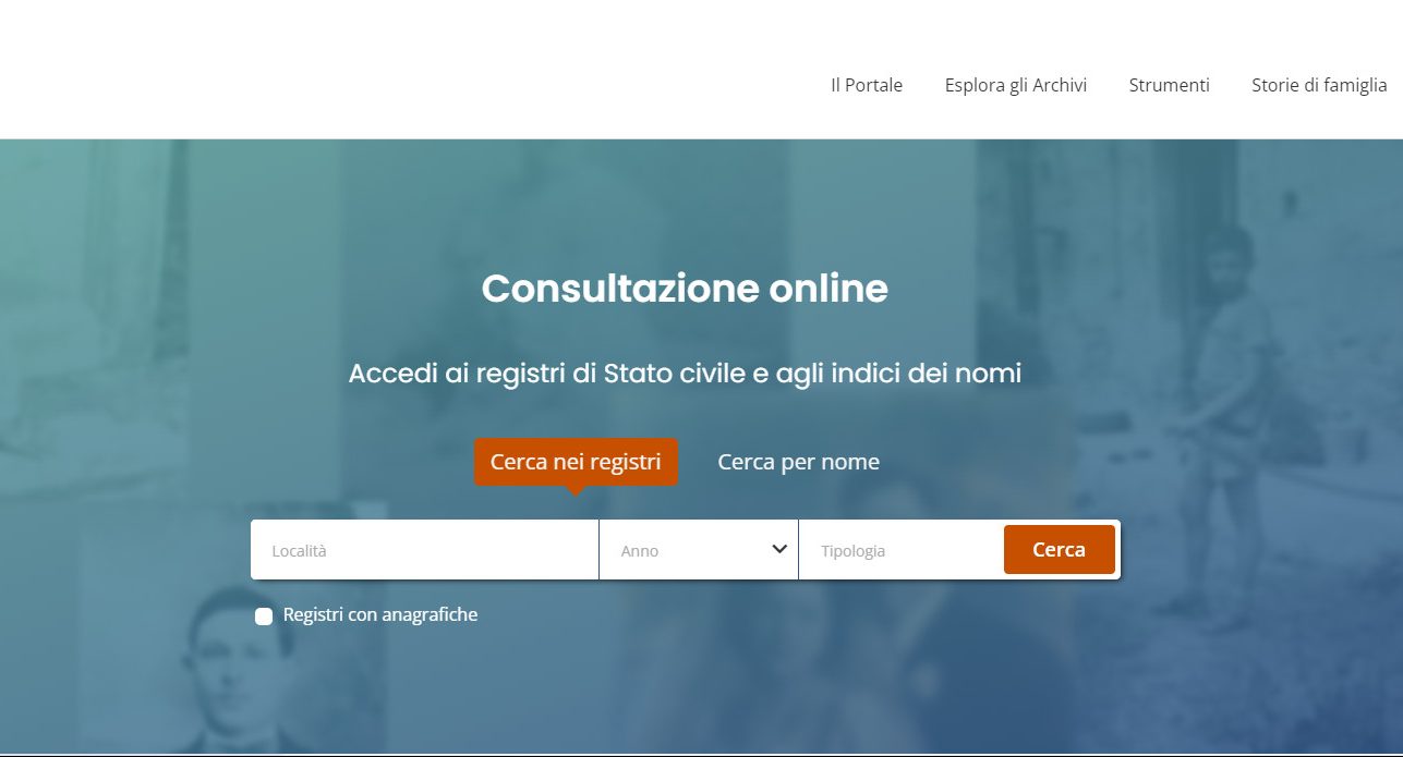 Genealogia degli italiani online grazie al nuovo “Portale Antenati”