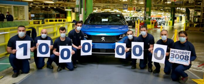 Per Peugeot 3008 cinque anni di successi e già oltre un milione di esemplari prodotti