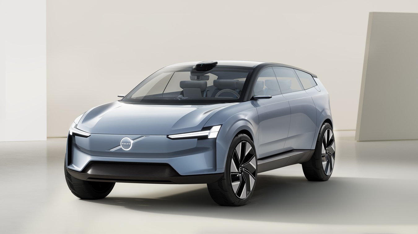 Volvo ripensa l’auto elettrica con la sua Concept Recharge