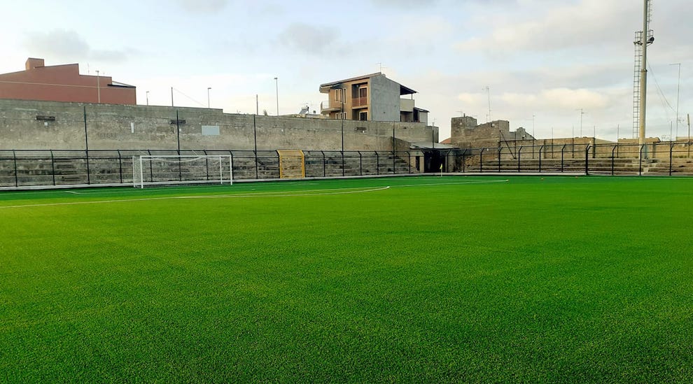 Volgono al termine i lavori del nuovo stadio di Canicattini