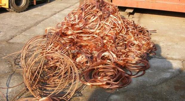 Furti rame, sequestrate 3 tonnellate illecite a ditta di Messina
