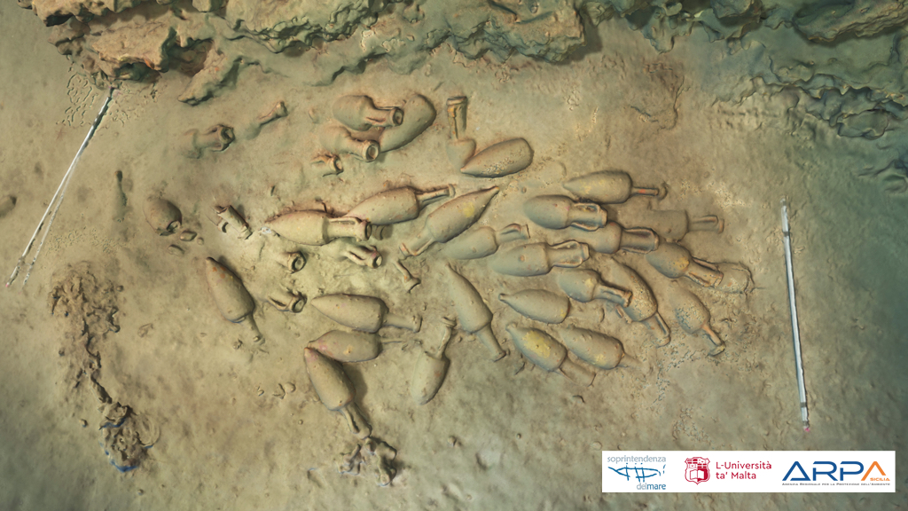 Archeologia, Relitto Isola delle Femmine, la ricostruzione 3D