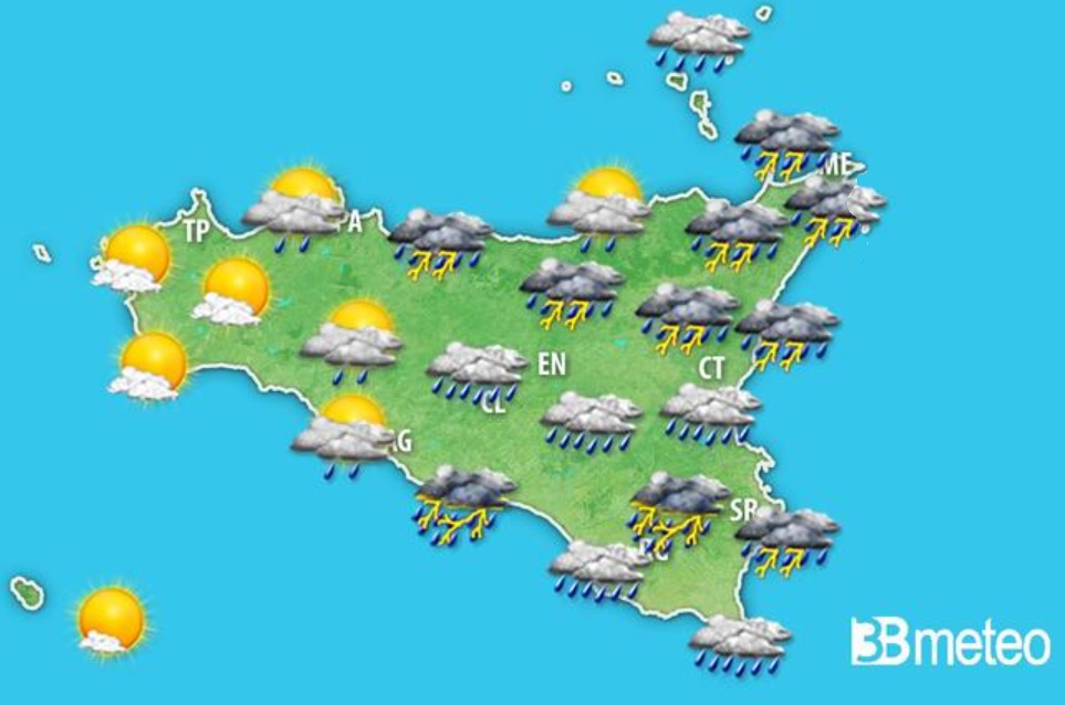 Maltempo, Sicilia orientale, un’altra giornata critica