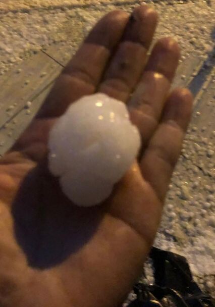 Maltempo, la grandine distrugge campi di carciofi a Niscemi