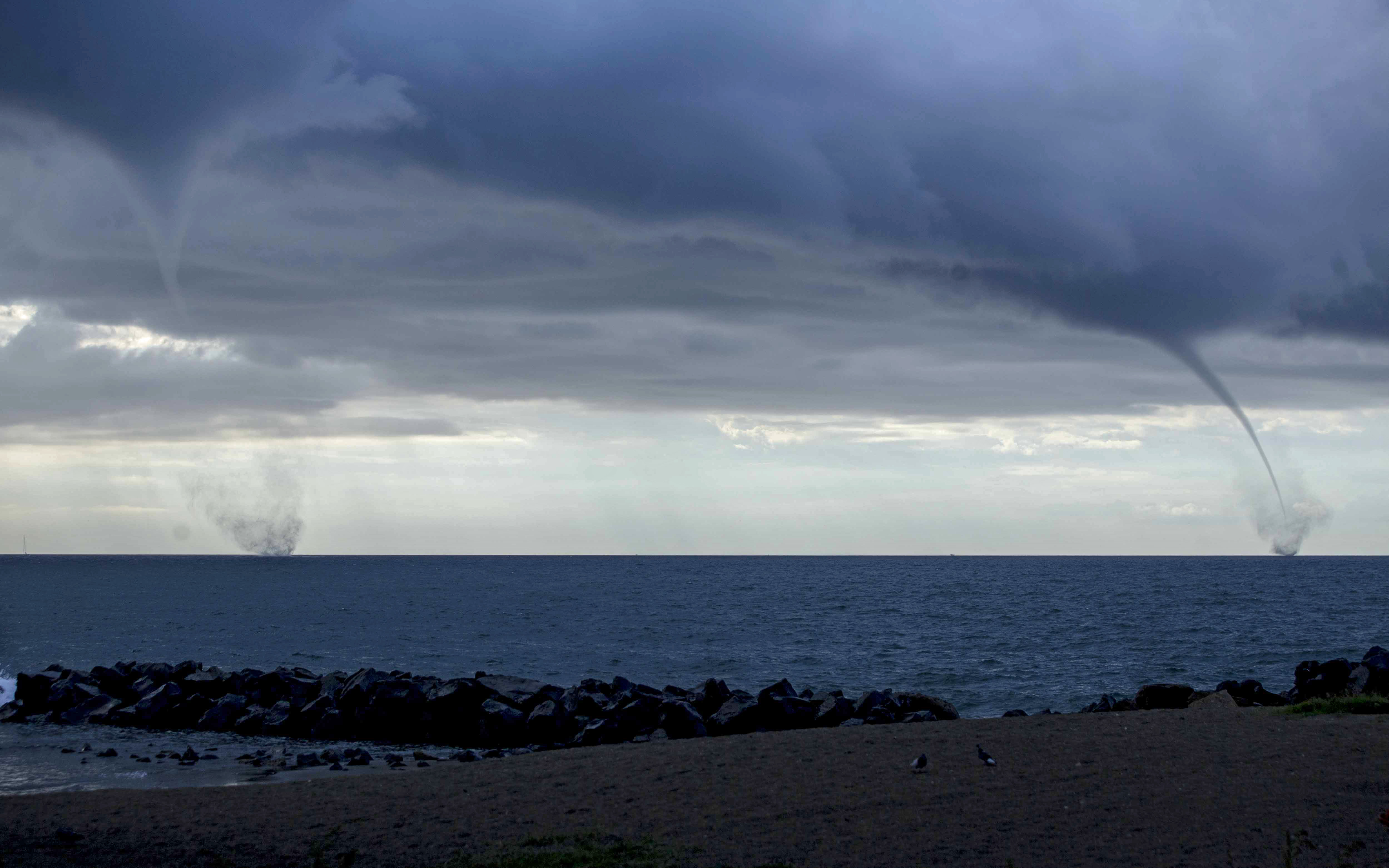 Meteo in Sicilia, allarme trombe marine, le previsioni per i prossimi giorni