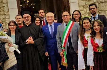 Albania, presidente Meta in visita a Contessa Entellina