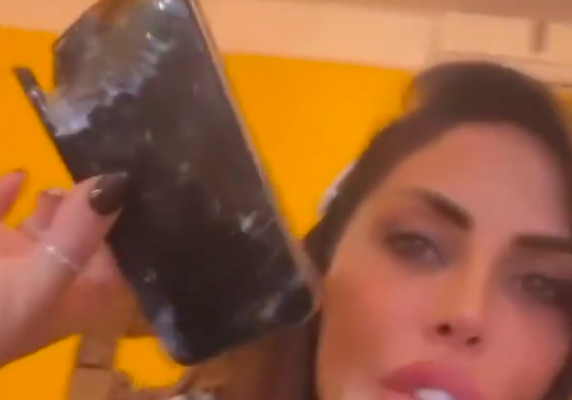 Guendalina Tavassi, nuova aggressione dell’ex marito, “Stava registrando”