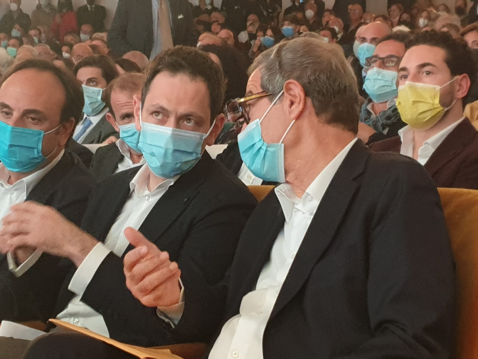 Musumeci, “Mi ricandido,  ci vuole obbligo vaccinale” – Foto e video
