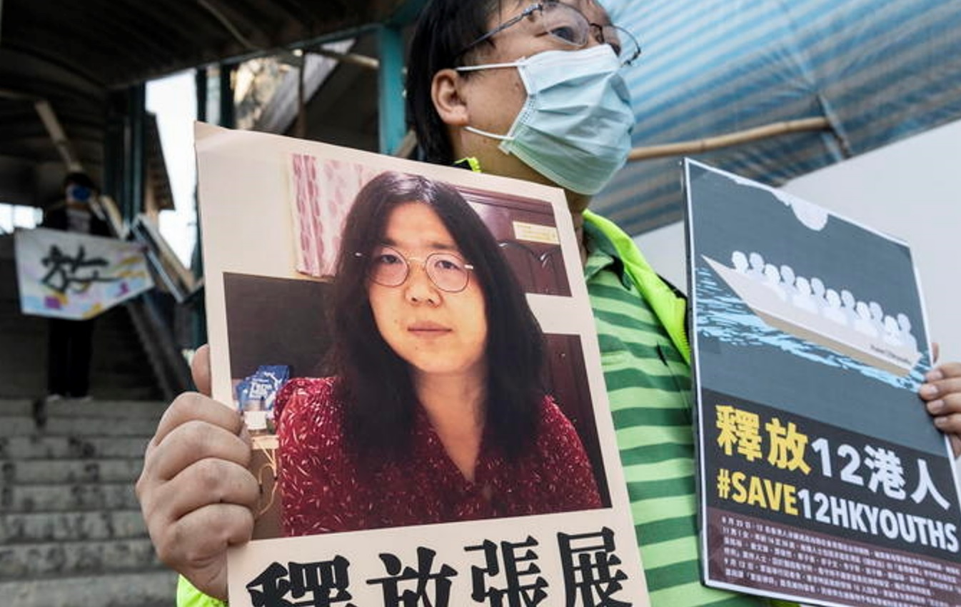 Zhang Zhan, giornalista che filmò lockdown a Wuhan,  rischia di morire