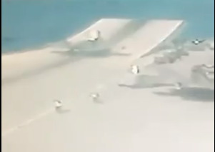 Aereo F-35 non decolla e precipita in mare VIDEO
