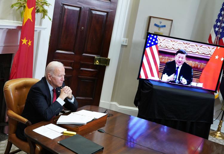 Usa-Cina, tre ore di summit virtuale tra Xi e Joe Biden
