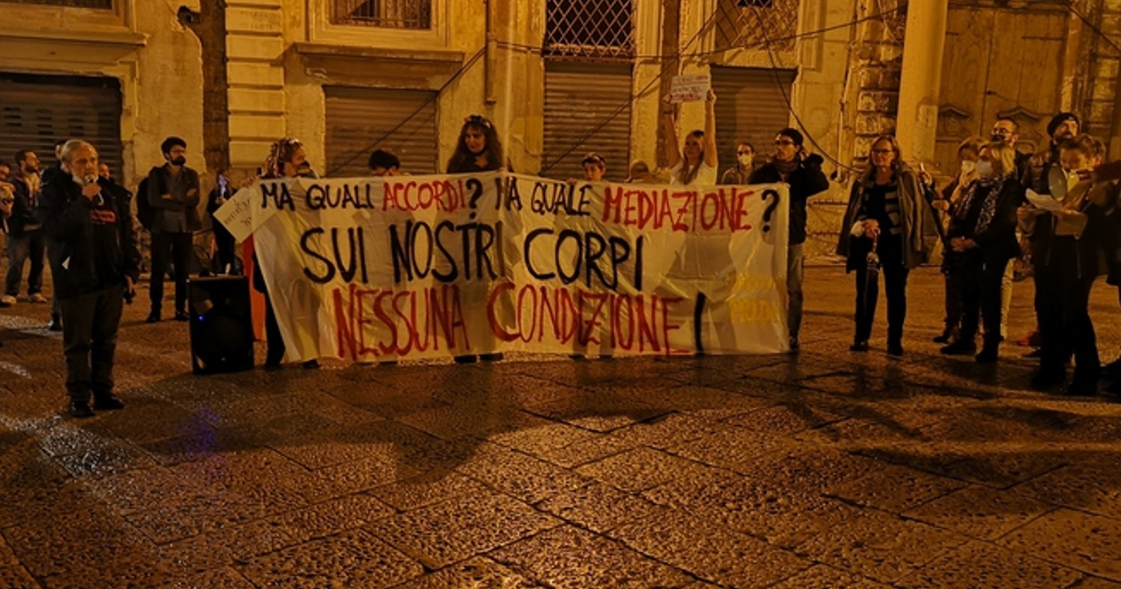 Ddl Zan affossato, proseguono le manifestazioni a Palermo