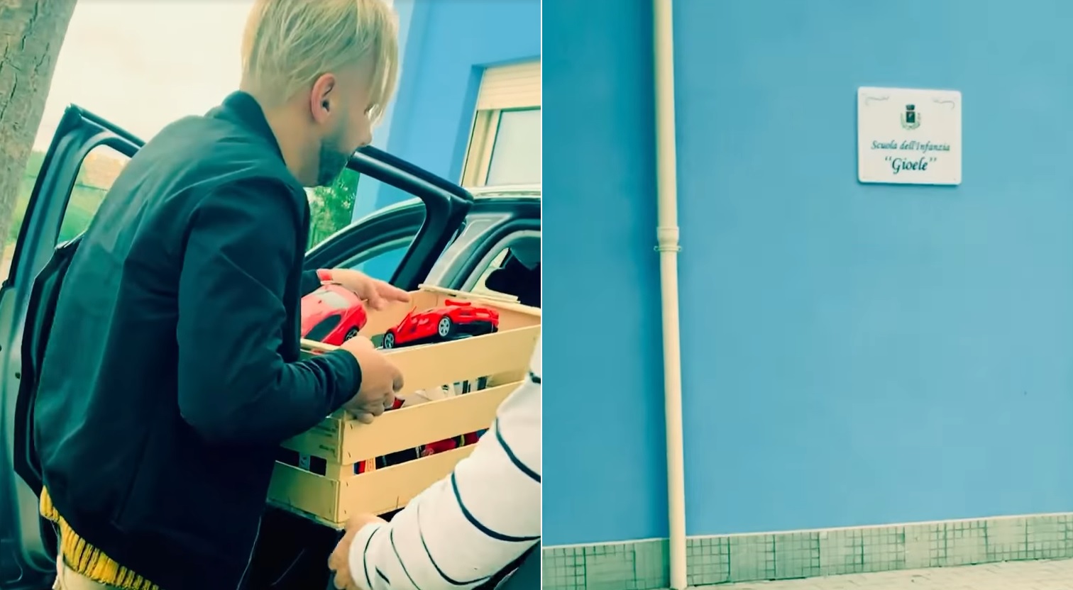 Giallo Caronia, il papà di Gioele dona i giochi del figlio all’asilo a lui intitolato