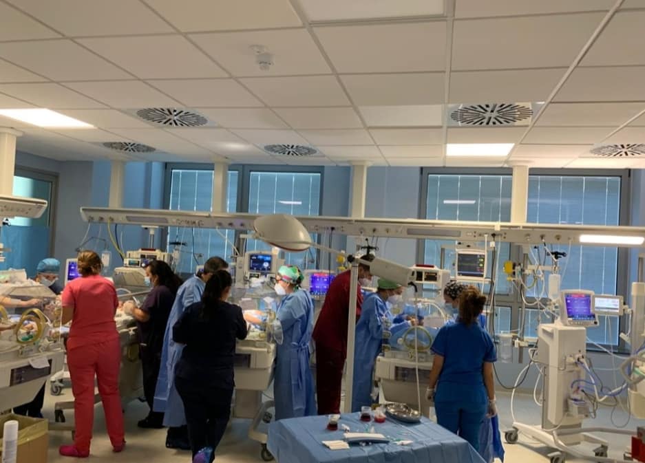 Parto da record a Catania, nati quattro gemelli al “San Marco”