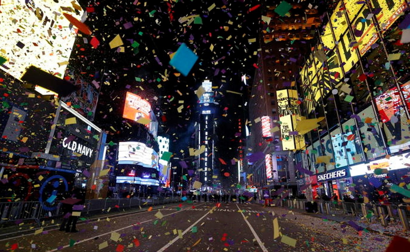 New York, torna il Capodanno a Times Square,  solo per vaccinati