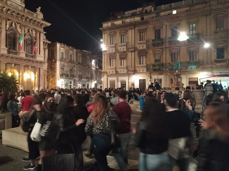 Movida violenta a Catania, funziona la stretta nel weekend
