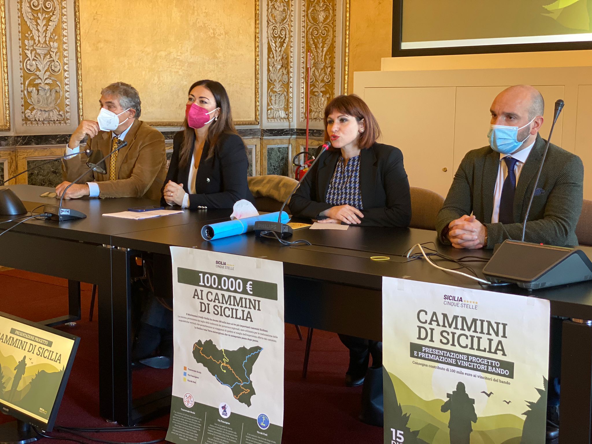 Cammini di Sicilia, 100 mila euro dal M5S all’Ars per promuoverne tre