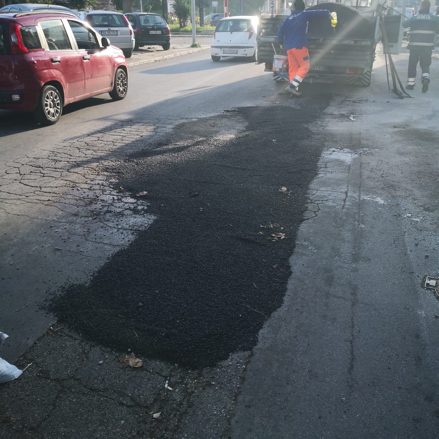 Palermo, soluzione rapida e low cost per il problema delle buche