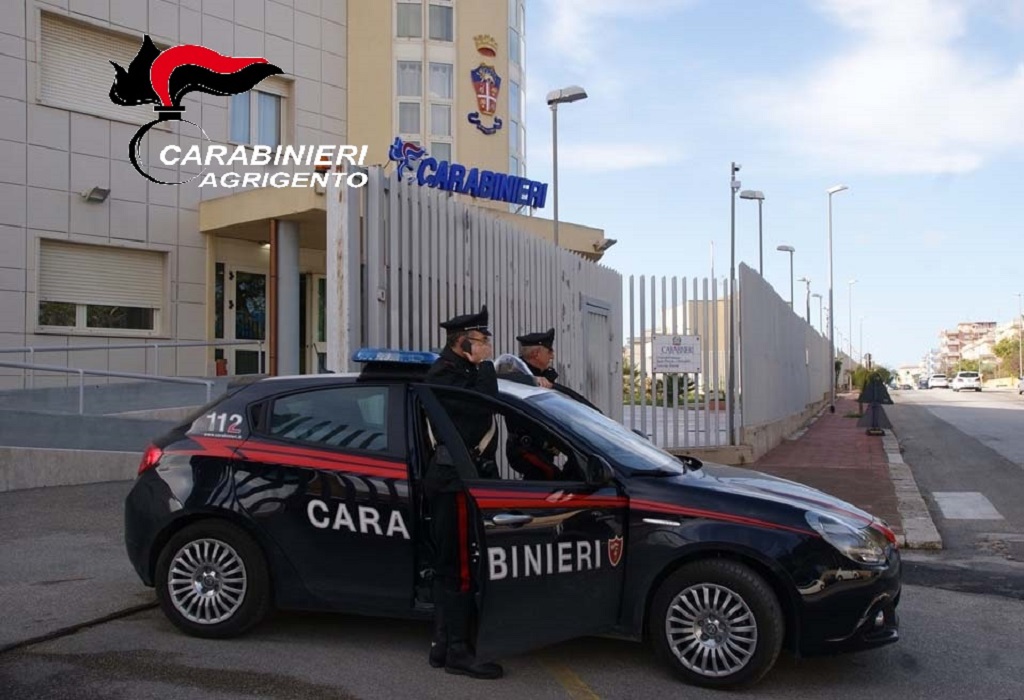 Droga, un arresto dei Carabinieri a Ribera