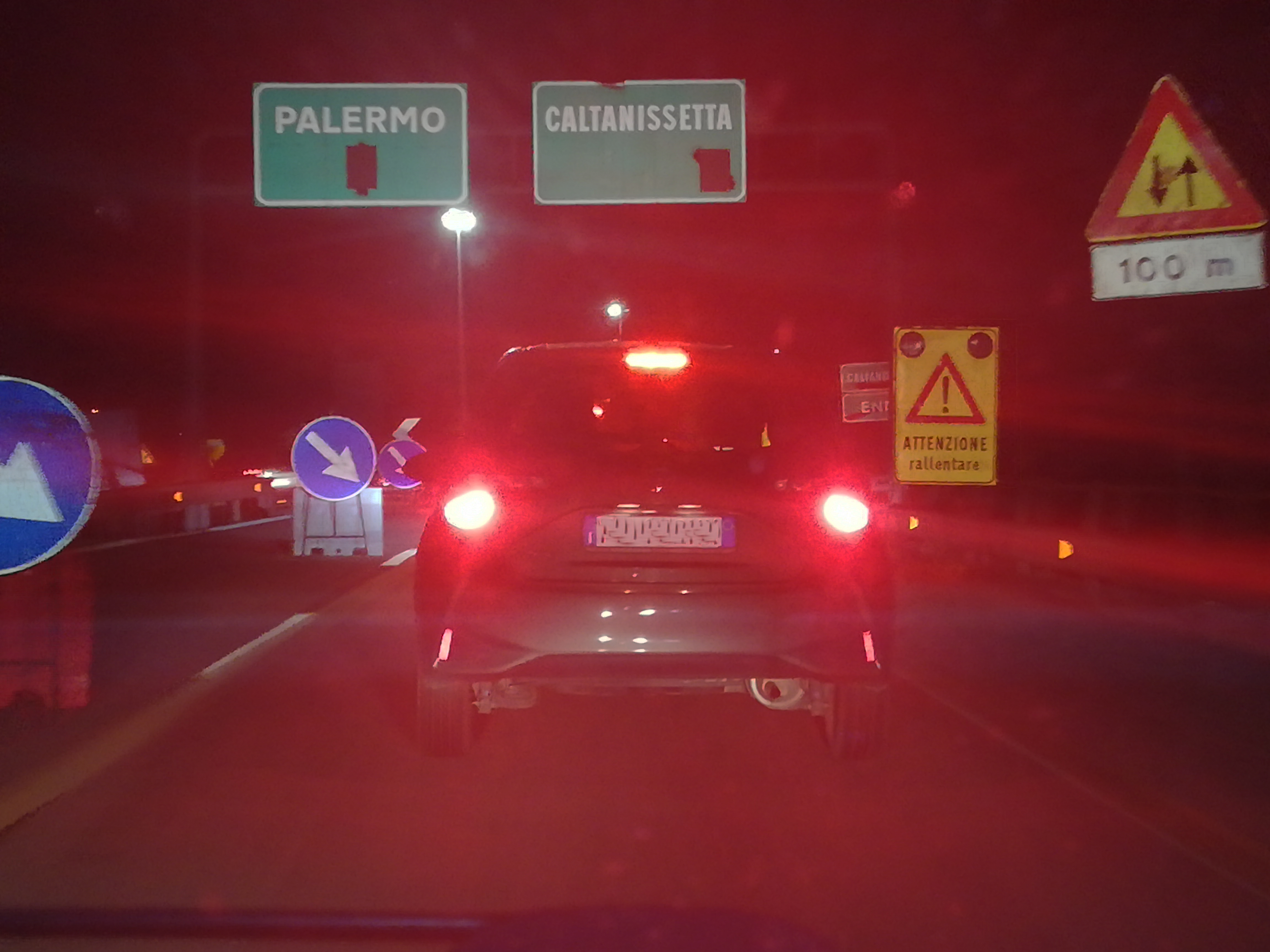 A 19 Catania-Palermo, 22 restringimenti di carreggiata in 20 km, il video