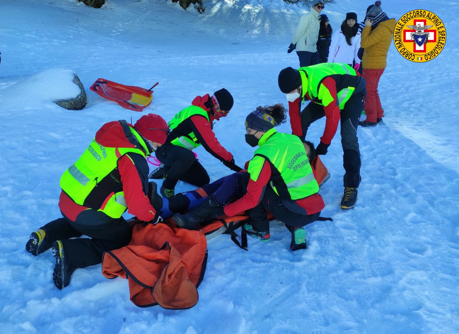 Sciatore si ferisce sulle Madonie, tratto in salvo da elisoccorso