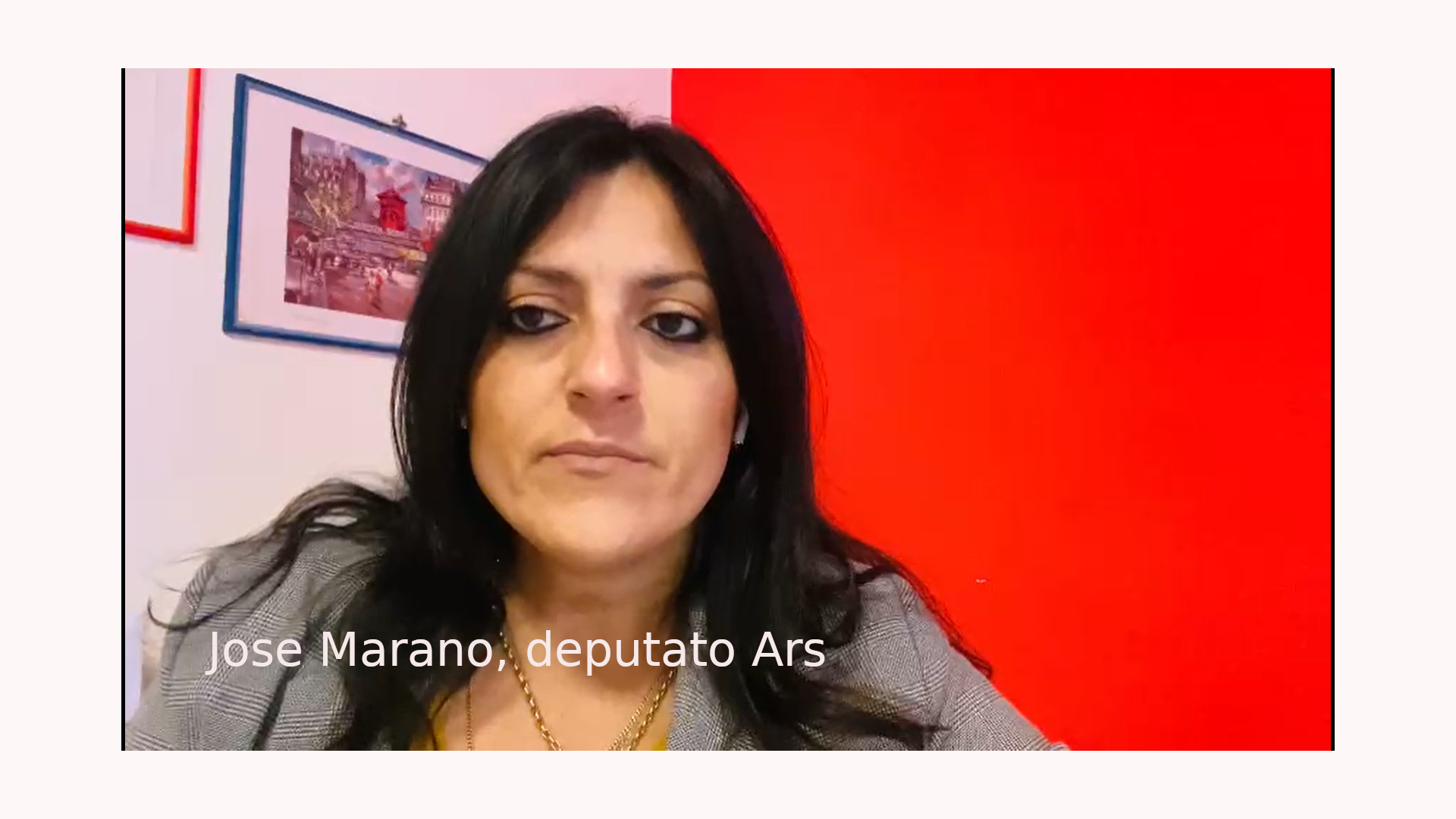 Jose Marano, testimonial per la libertà delle donne